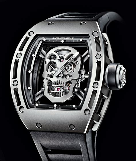 richard mille skull watch price